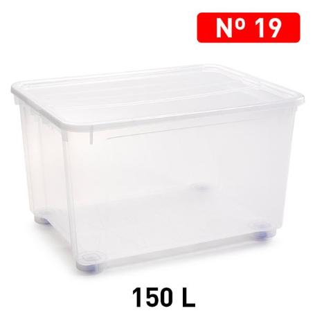 CAJA PLASTICO N19 150 LITROS 12130