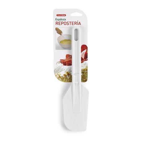 ESPATULA REPOSTERIA 26 CM BLANCA BLISTER