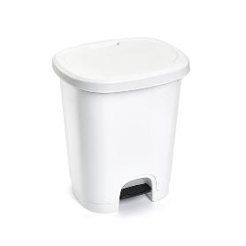 CUBO PEDAL 27 LITROS BLANCO