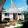 TOLDO VELA SOMBRA JARDIN TRIANGULAR 3,6X3,6X3,6 METROS BLANCA