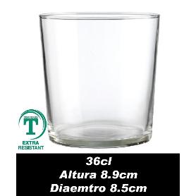 VASOS SIDRA MIDI 36 CL TENSIONADO CAJA 12