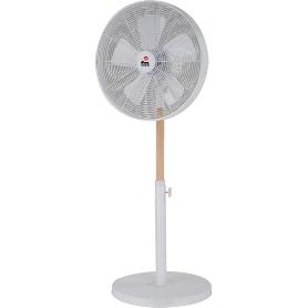 VENTILADOR PIE 50W MADERA NP140