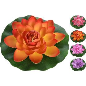 FLOR FLOTANTE 18 CM SURTIDA