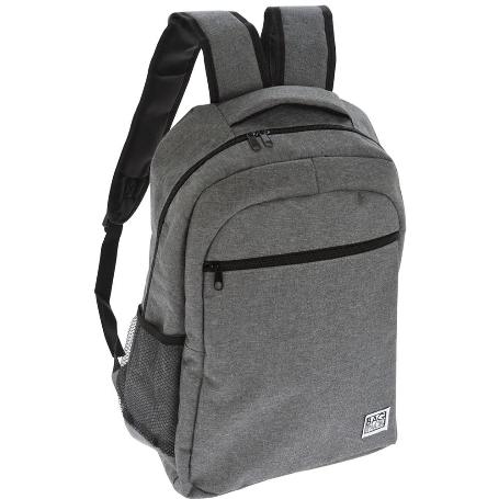 MOCHILA POLIESTER GRIS 29X10X43 CM