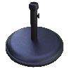 BASE PARASOL 16 KG 38 MM NEGRA