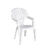 SILLON RESPALDO ALTO 8301 BLANCO