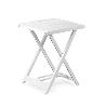 MESA PLEGABLE ARNO BLANCA 50X47X65 CM