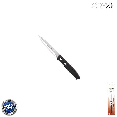 CUCHILLO ASPEN PATATERO HOJA ACERO INOXIDABLE 10 CM. NEGRO