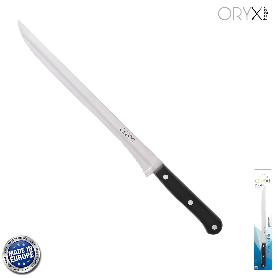 CUCHILLO GRENOBLE JAMONERO HOJA ACERO INOXIDABLE 25 CM. NEGRO