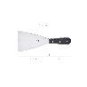 ESPATULA COCINA GRENOBLE ACERO INOXIDABLE 9 CM. NEGRO