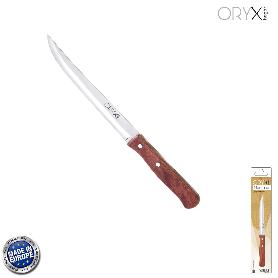 CUCHILLO MONTANA COCINA HOJA ACERO INOXIDABLE 15 CM. MANGO MADERA