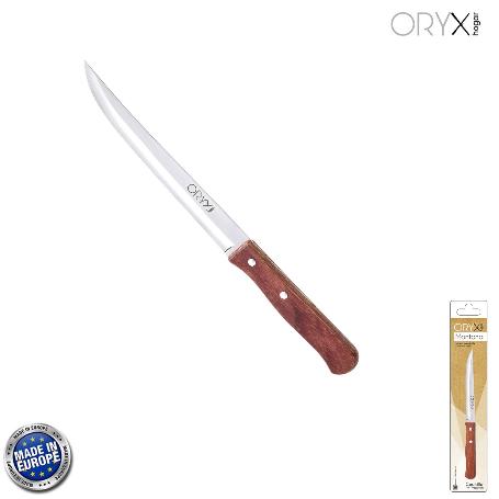 CUCHILLO MONTANA COCINA HOJA ACERO INOXIDABLE 15 CM. MANGO MADERA