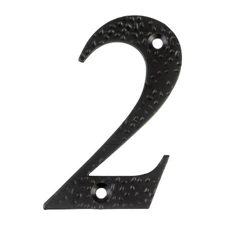 NUMERO 2 -M.4 NEGRO 10CM. DISPLAY