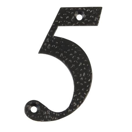 NUMERO 5 -M.4 NEGRO 10CM. DISPLAY