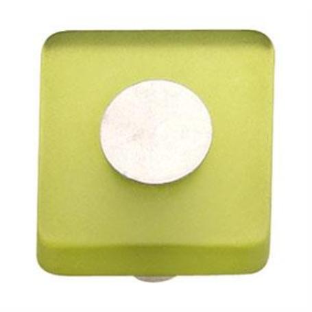 POMO CUADRADO METACRILATO VERDE 621VE