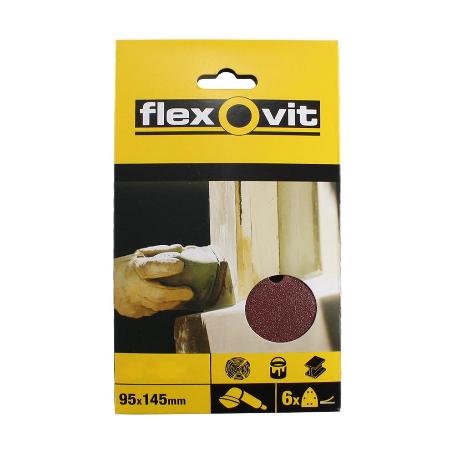 PAPEL VELCRO MOUSE P-80  95X145MM. BLIST-6