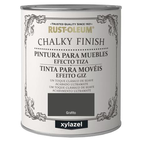 CHALKY MUEBLES 750ML GRAFITO LATA