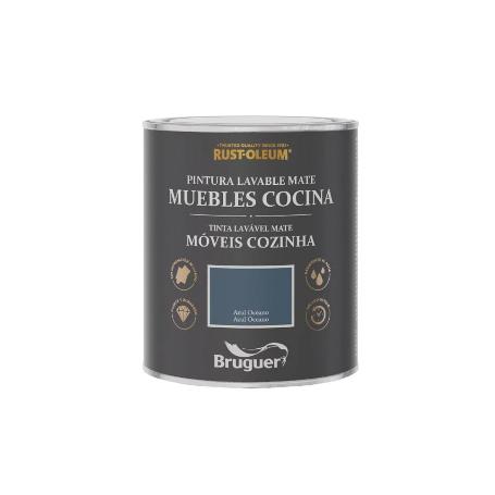 PINTURA COCINAS AZUL OCEANO 0.75L