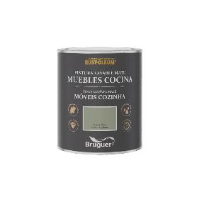 PINTURA COCINAS VERDE OLIVA 0.75L