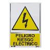 CARTEL 29,7X21 CM PVC PELIGRO RIESGO ELEC 7000