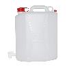 BIDON PLASTICO 20 L CON GRIFO BLANCO