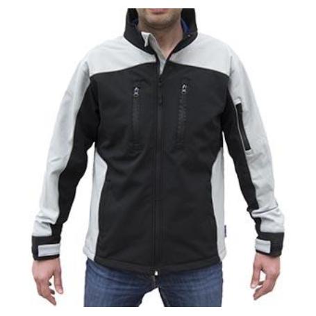 CHAQUETA SOFTSHELL BICOLOR TALLA M