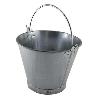 CUBO CHAPA GALVANIZADO ASA LISA 20 CM 2 L