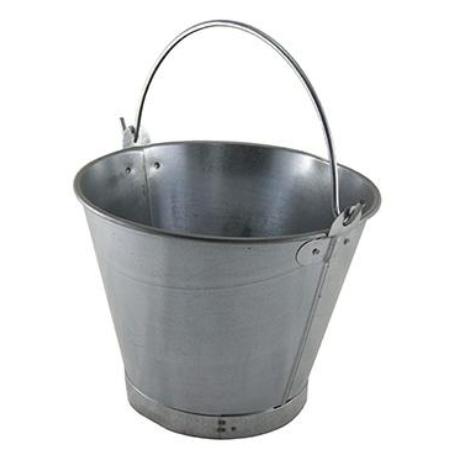 CUBO CHAPA GALVANIZADO ASA LISA 22 CM 4 L