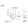 CERRADURA BUZON 111-C CURVA BLISTER