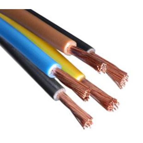 CABLE FLEXIBLE ELECTRICO 1X1,5MM. NEGRO ROLLO 100MT.