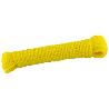 CUERDA PLASTICO 4 MM AMARILLA ROLLO 25M