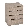 CAJONERA 4 CAJONES 61,4X50CM K9463RZ ROBLE