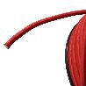 CORDON ELASTICO 8 MM ROJO ROLLO 50M