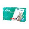 GUANTE LATEX DESECHABLE BLANCO T9-10 - XL CAJA 100