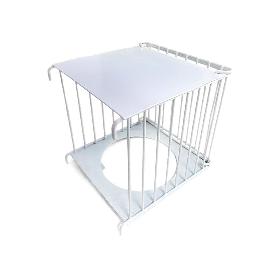 CASETA NIDO METAL EXTERIOR.51210 BLANCO