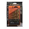 BROCAS ACERO HSS 3 A 10 MM ( 8 BROCAS )