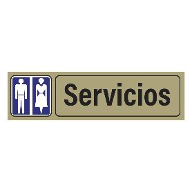 PLACA ADHESIVA SERVICIOS