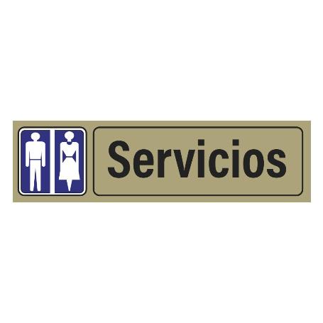 PLACA ADHESIVA SERVICIOS