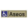 PLACA ADHESIVA -ASEO MINUSVALIDOS-