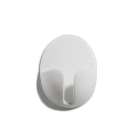 SOPORTE ADHESIVO PARA ENCHUFE BLANCO B-2