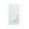 PERCHA MEDIANA ADHESIVA BLANCA BLIST-3