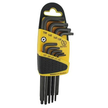 LLAVES TORX ACODADA T10-T50 JUEGO-9