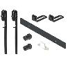 KIT PUERTA GRANERO NYLON 1.8 M 30X5 NEGRO KIT 1,8 MT