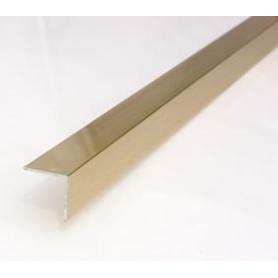 ANGULO ALUMINIO 20X20MM 2MT ORO TIRA 2MT