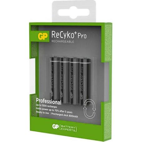 PILAS RECARGABLE RECYKO+ R03 850MAH BLIST-4