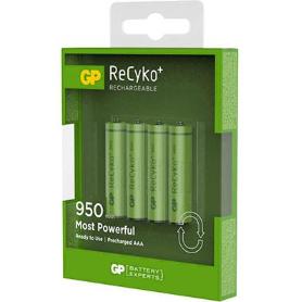 PILAS RECARGABLE RECYKO R03AAA 950MAH C-10 BLIST-4