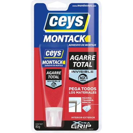 MONTACK TRANSPARENTE 80G BLISTER