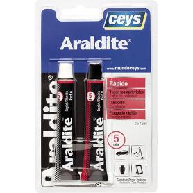 ARALDITE RAPIDO BLISTER 15+15ML. 5MIN. BLISTER