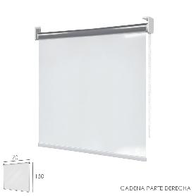 MAMPARA CORTINA ENROLLABLE PVC TRANSPARENTE, MEDIDAS 70 X 150 CM. CADENA LADO DERECHO