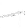 RIEL EXTENSIBLE 70 A 120 CM BLANCO